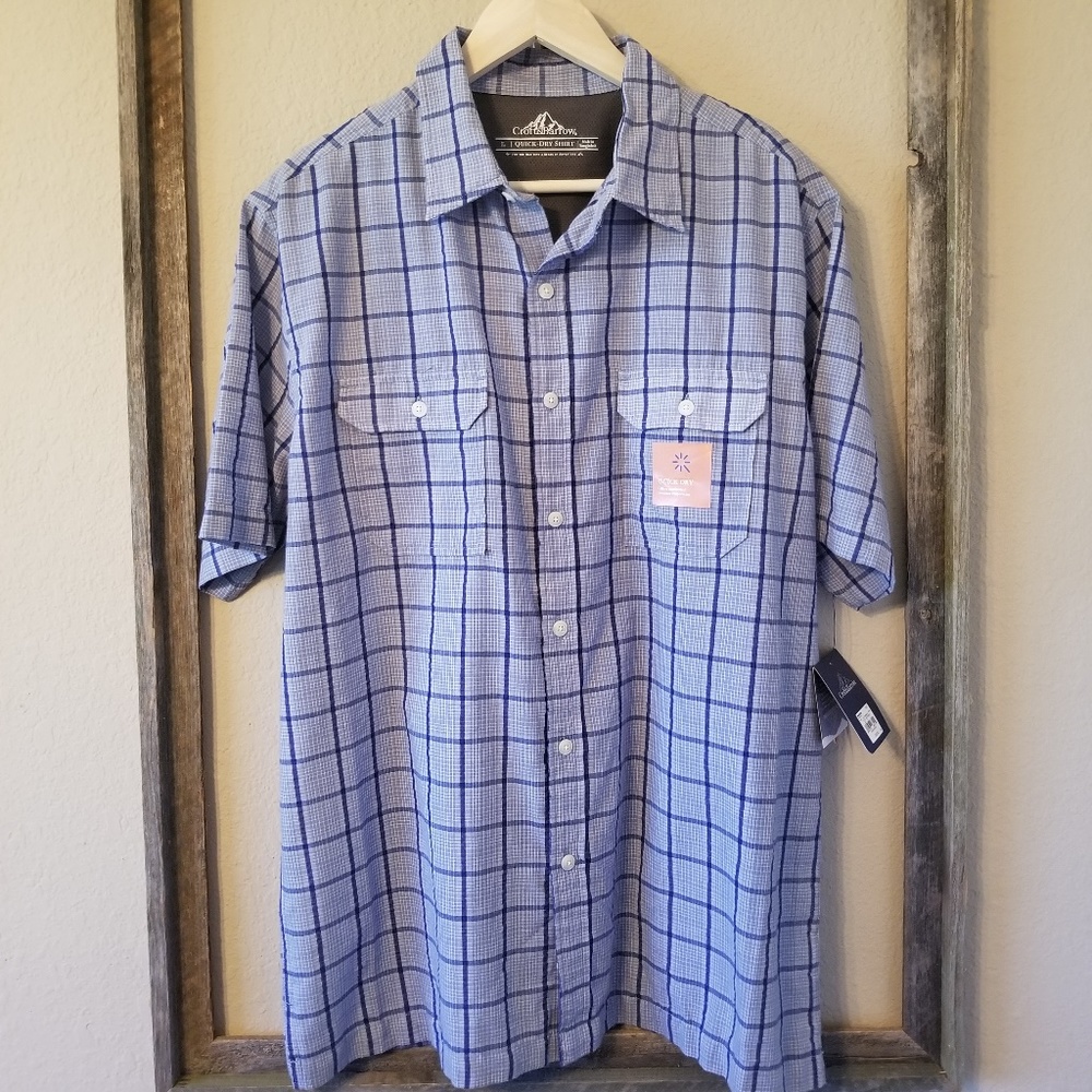 Croft and Barrow Quick Dry Button Up